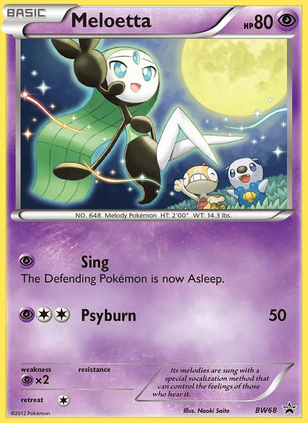 Meloetta BW68/101