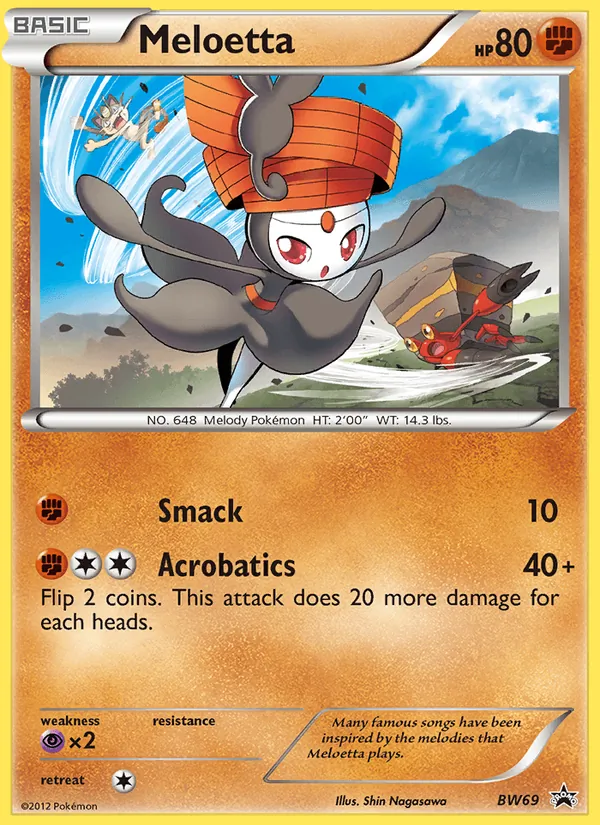 Meloetta BW69/101