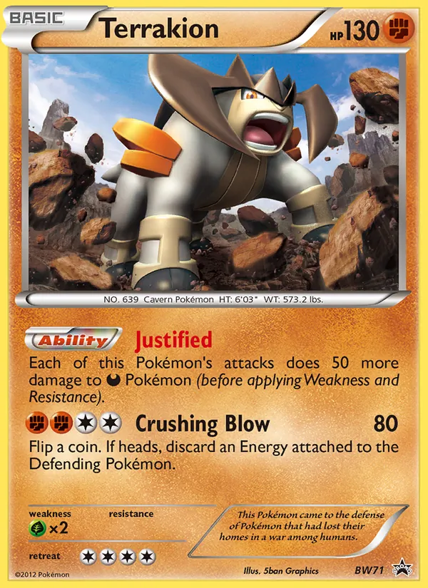 Terrakion BW71/101