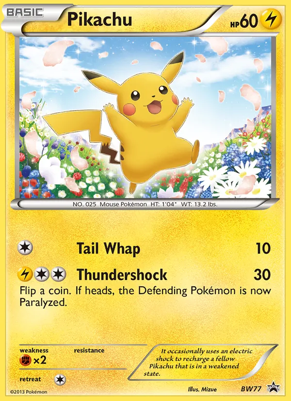 Pikachu BW77/101