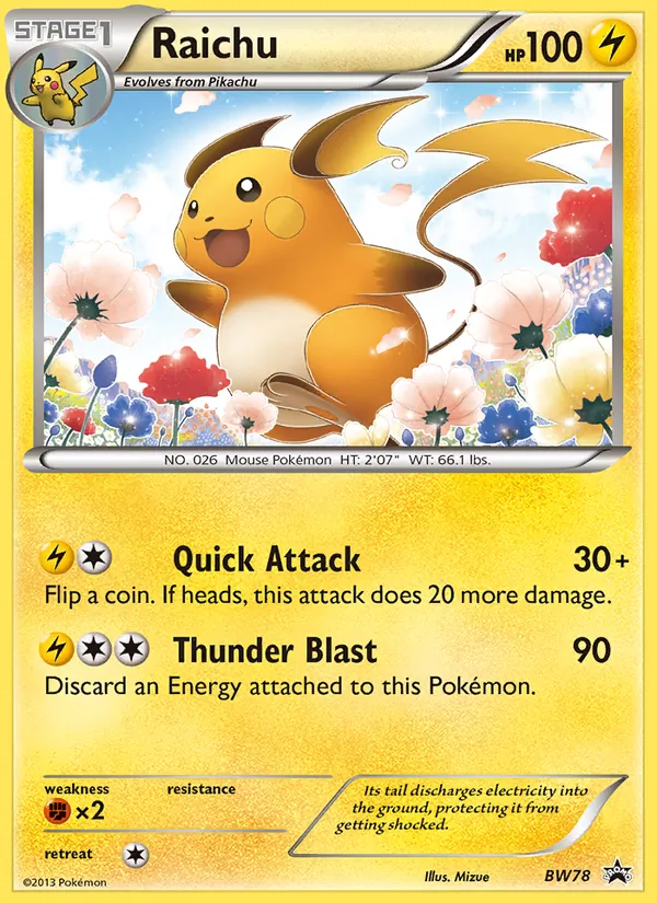 Raichu BW78/101