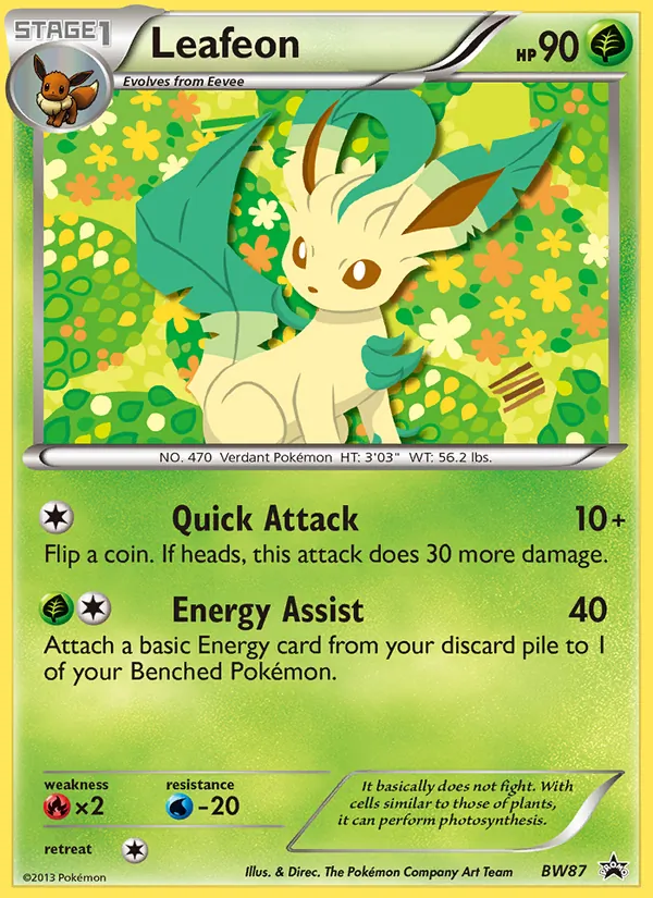 Leafeon BW87/101