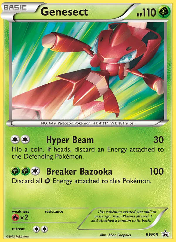 Genesect BW99/101