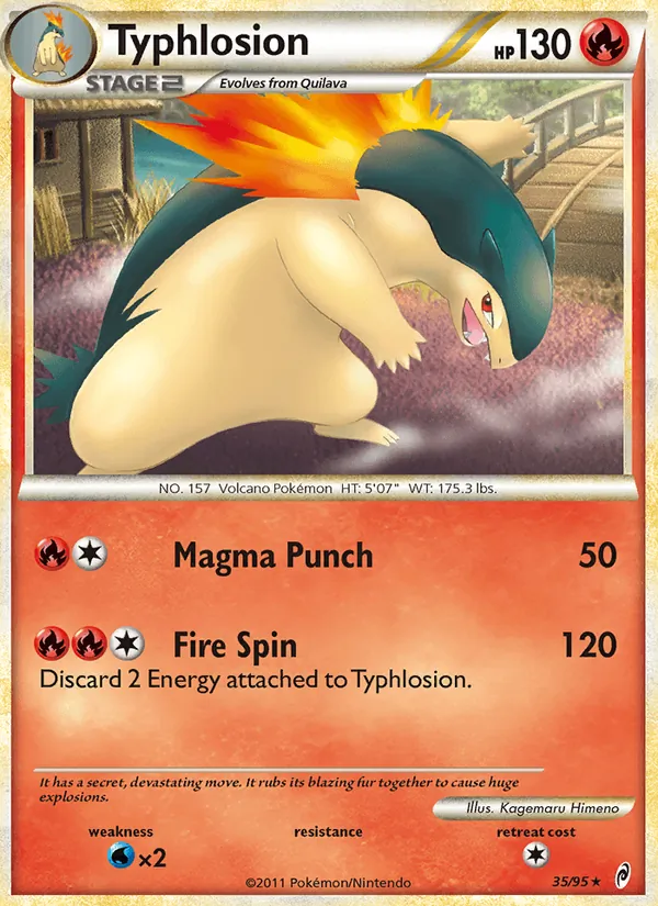 Typhlosion 35/95