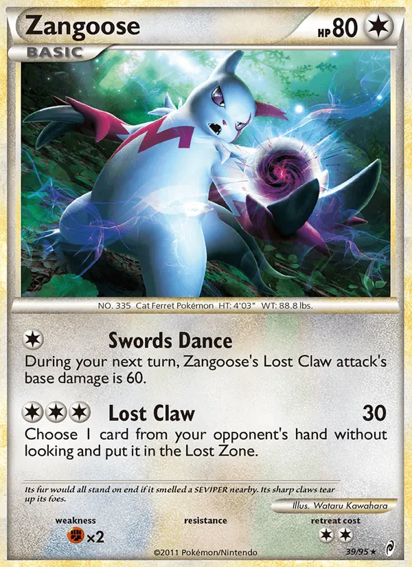 Zangoose 39/95