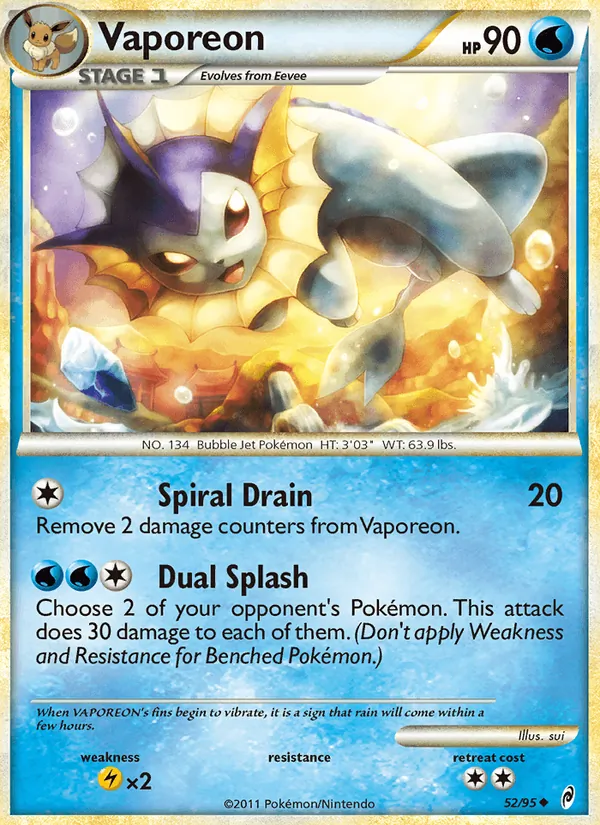 Vaporeon 52/95