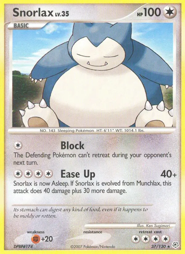 Snorlax 37/130