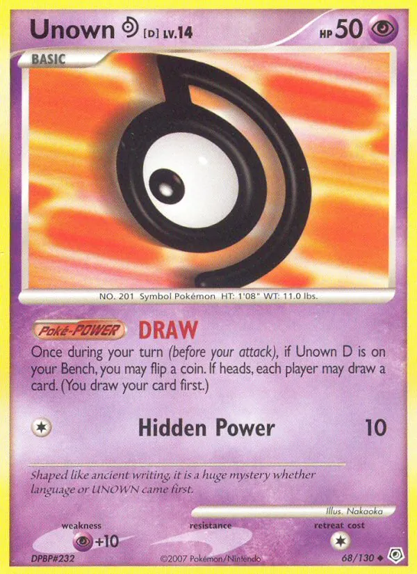 Unown D 68/130