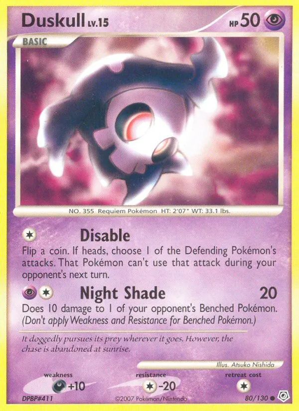Duskull 80/130