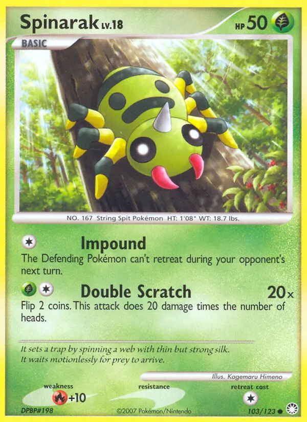 Spinarak 103/123