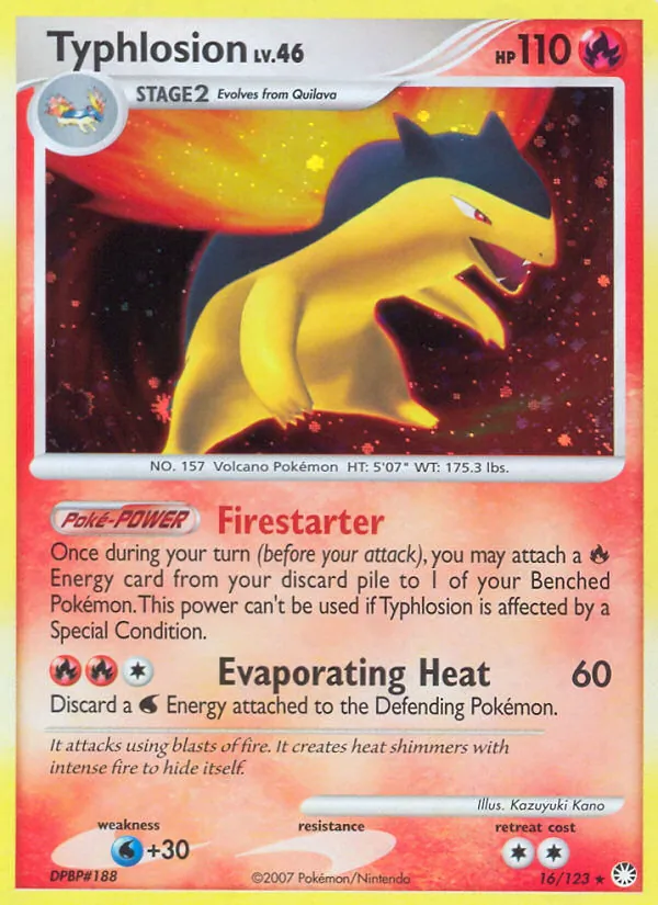 Typhlosion 16/123