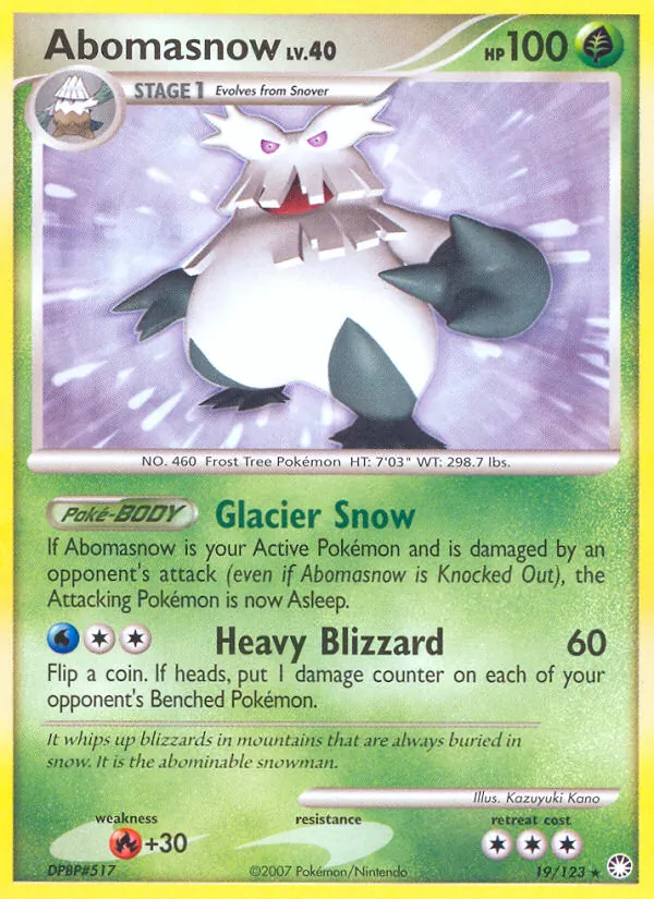 Abomasnow 19/123