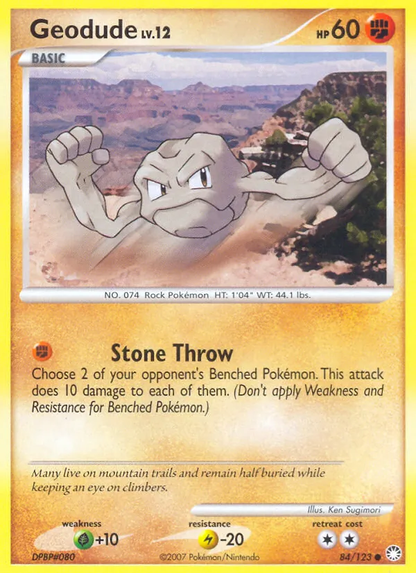 Geodude 84/123