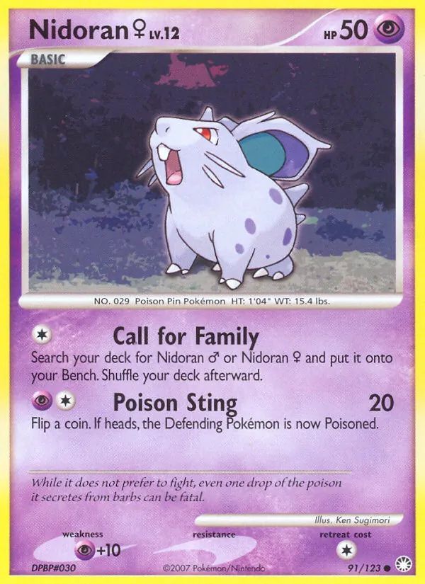 Nidoran♀ 91/123
