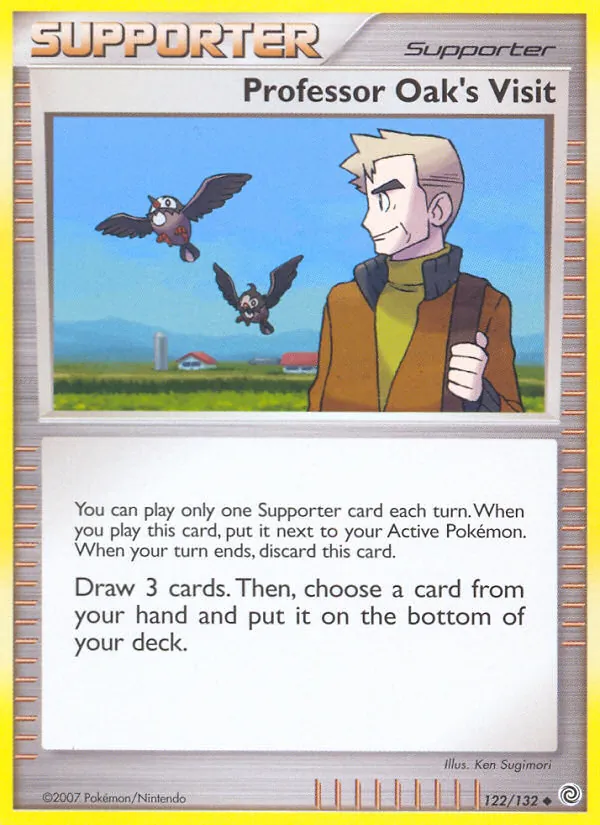 Professor Oak's Visit 122/132