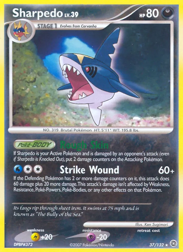 Sharpedo 37/132