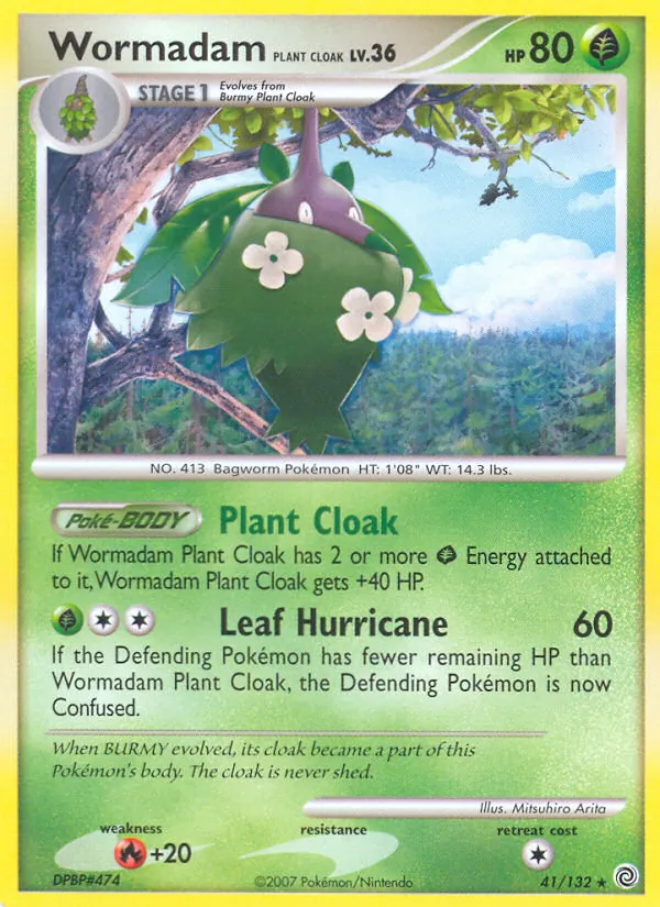 Wormadam Plant Cloak 41/132