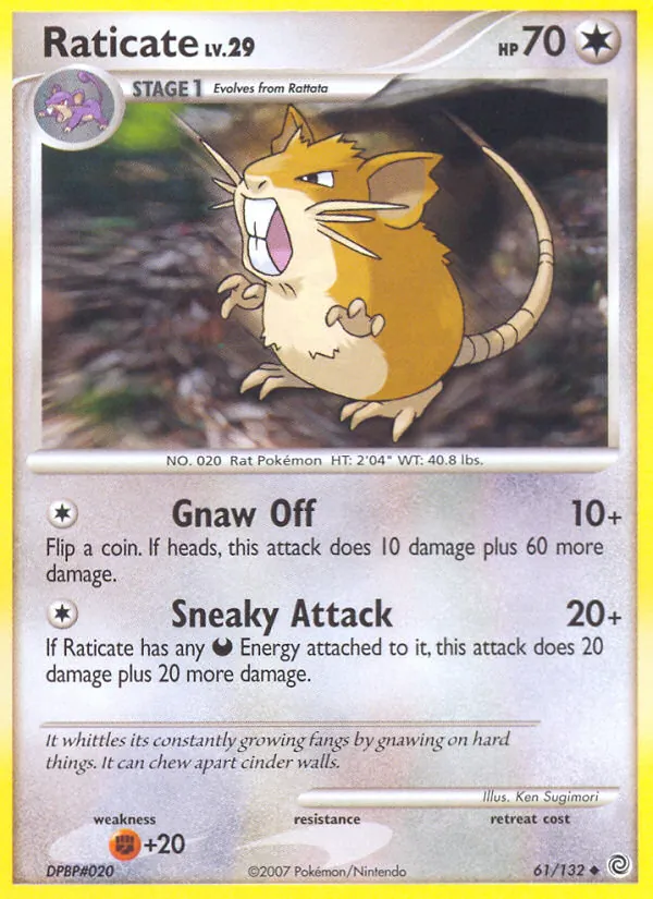 Raticate 61/132