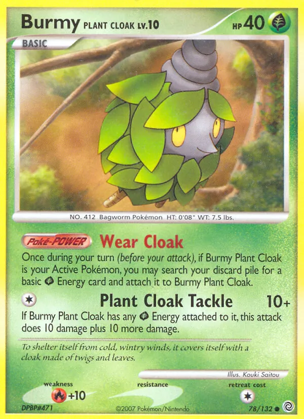 Burmy Plant Cloak 78/132