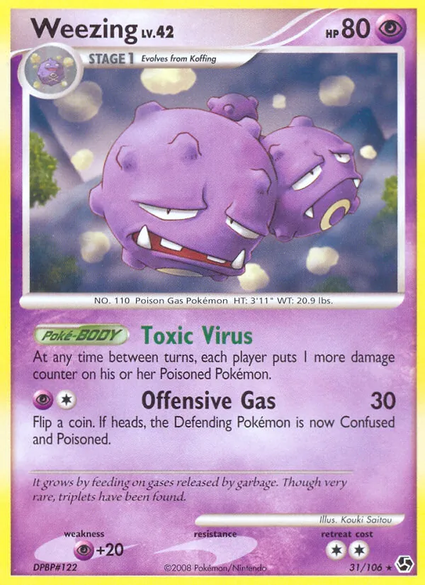 Weezing 31/106