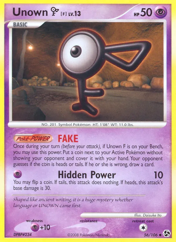 Unown F 56/106