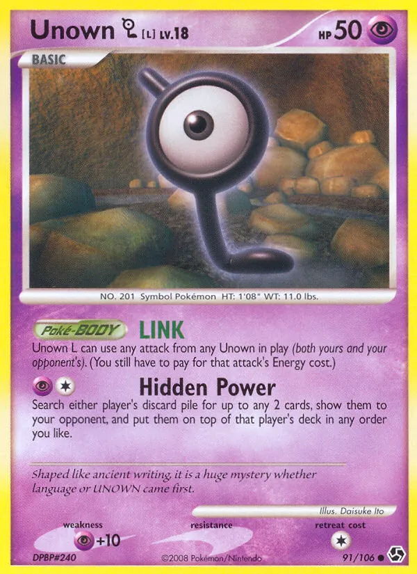 Unown L 91/106
