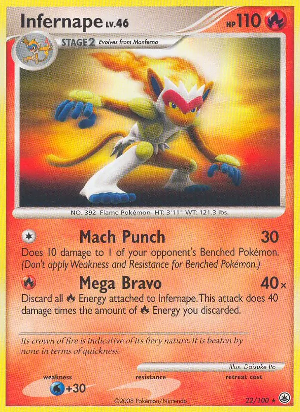 Infernape 22/100