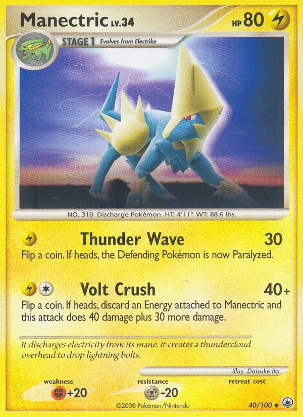 Manectric 40/100