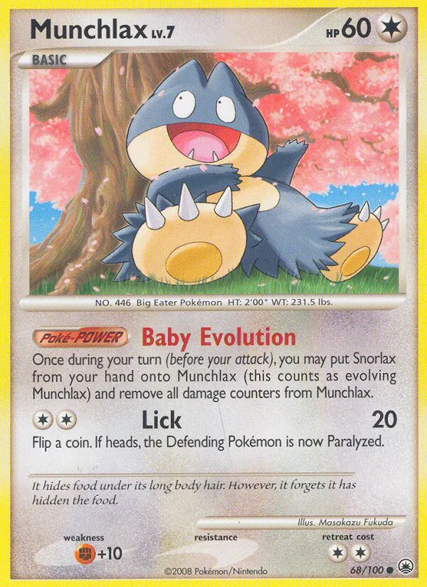 Munchlax 68/100