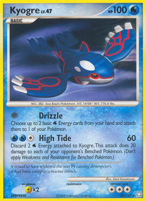Kyogre 32/146