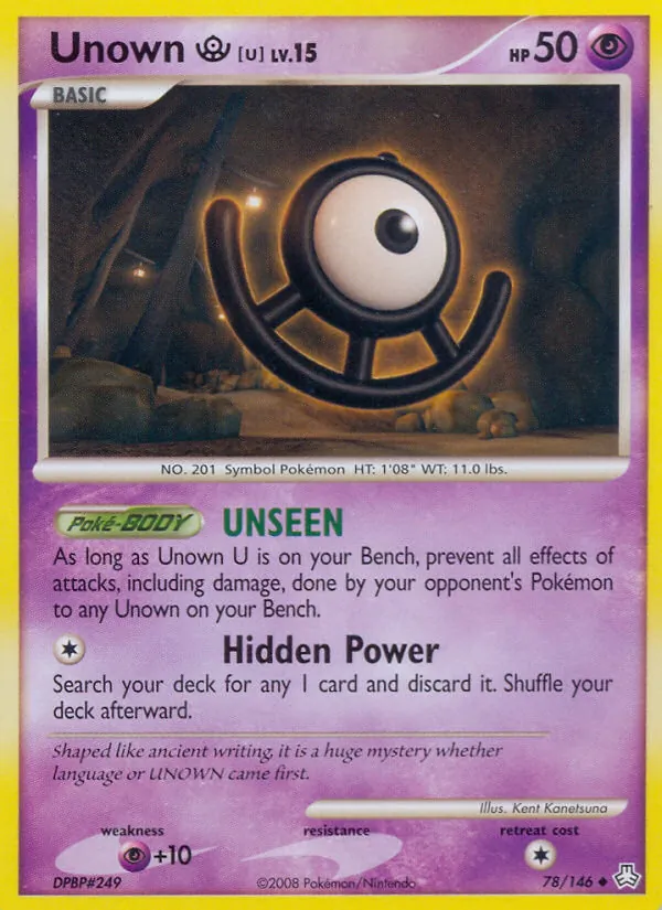 Unown U 78/146