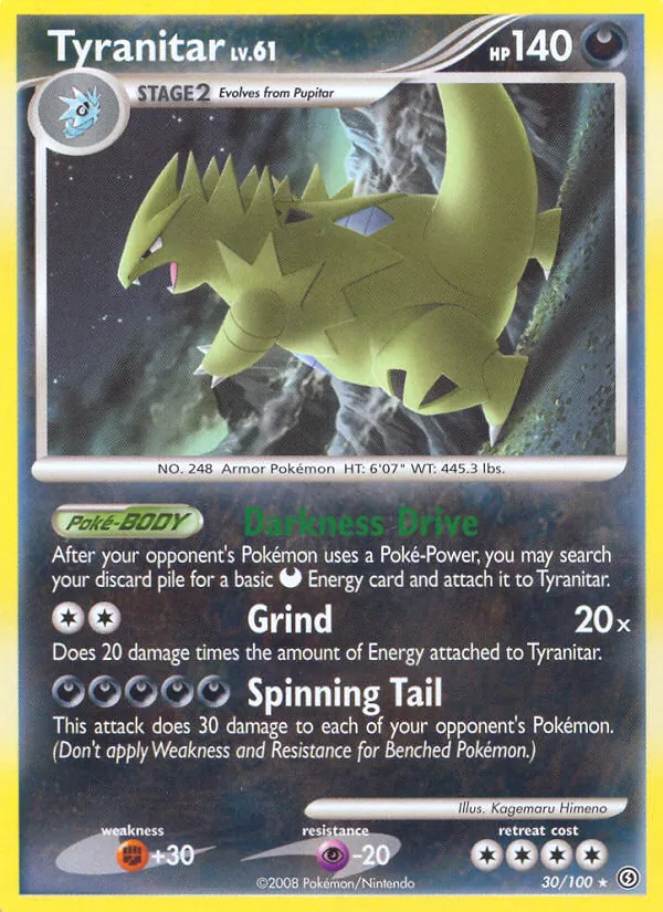 Tyranitar 30/100