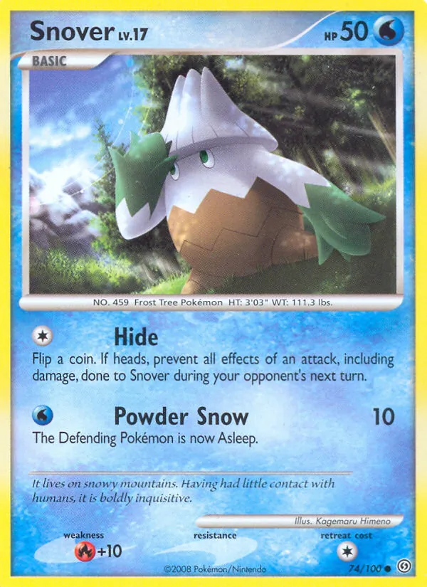 Snover 74/100
