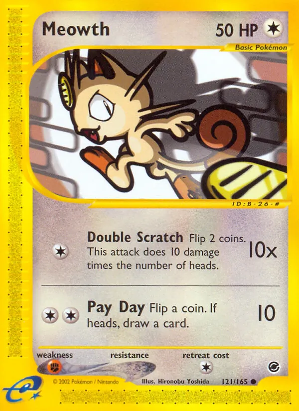 Meowth 121/165