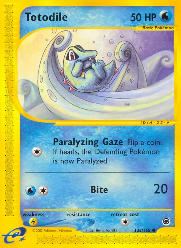 Totodile 135/165