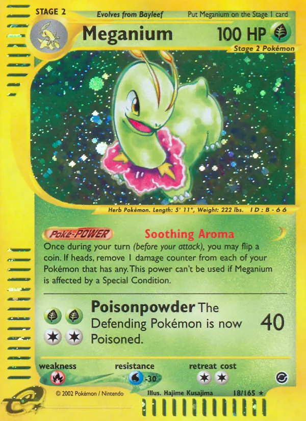 Meganium 18/165