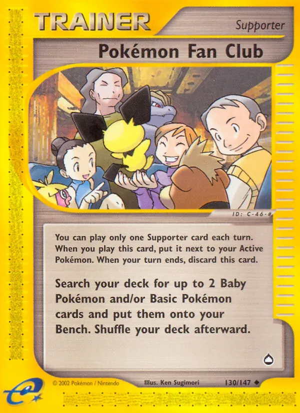 Pokémon Fan Club 130/147