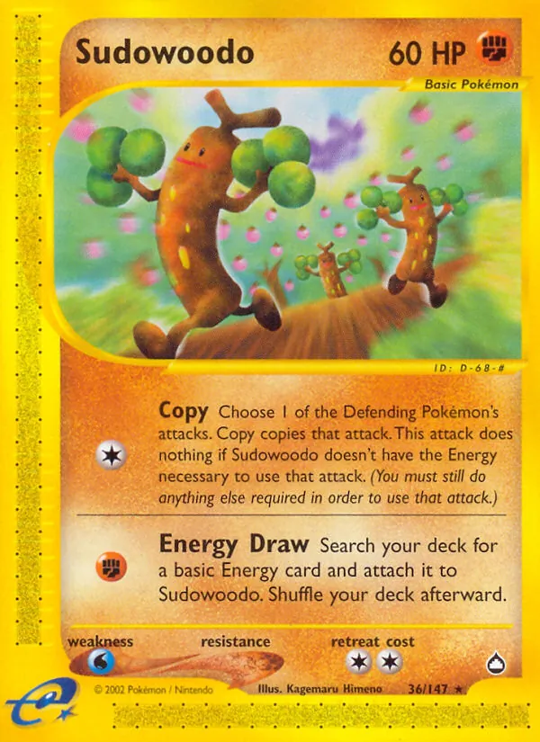 Sudowoodo 36/147