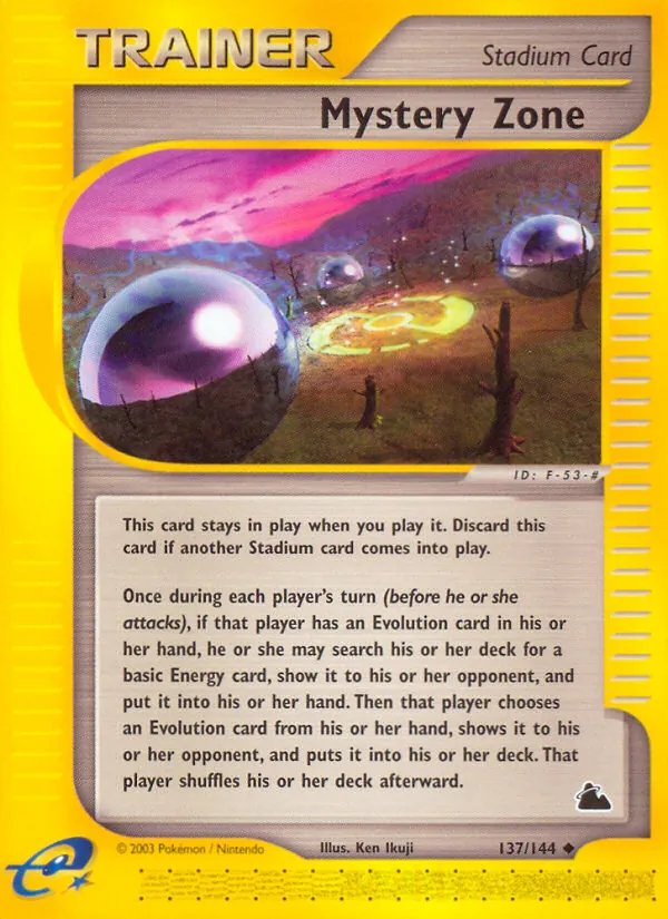 Mystery Zone 137/144