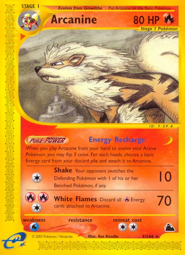 Arcanine 3/144