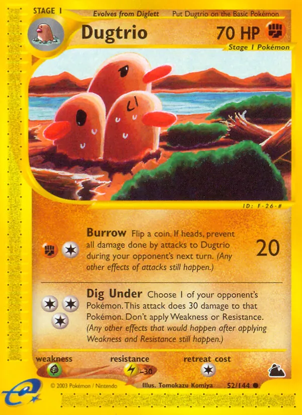 Dugtrio 52/144