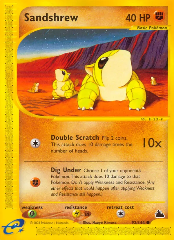 Sandshrew 92/144