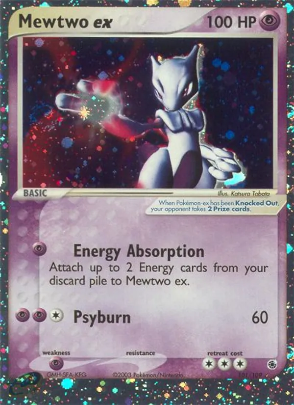 Mewtwo ex 101/109