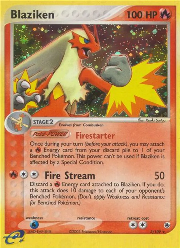 Blaziken 3/109