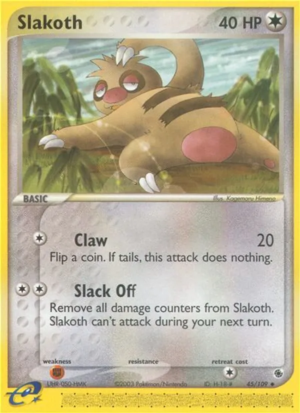 Slakoth 45/109