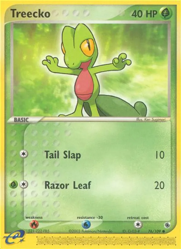 Treecko 76/109