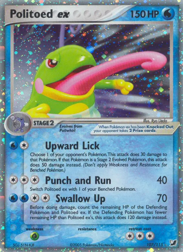 Politoed ex 107/115