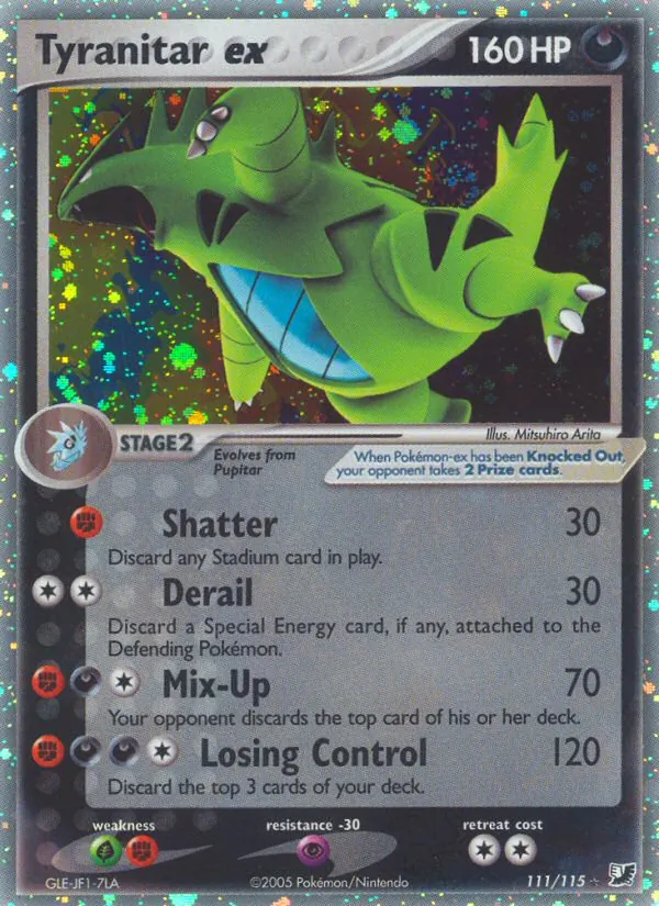 Tyranitar ex 111/115