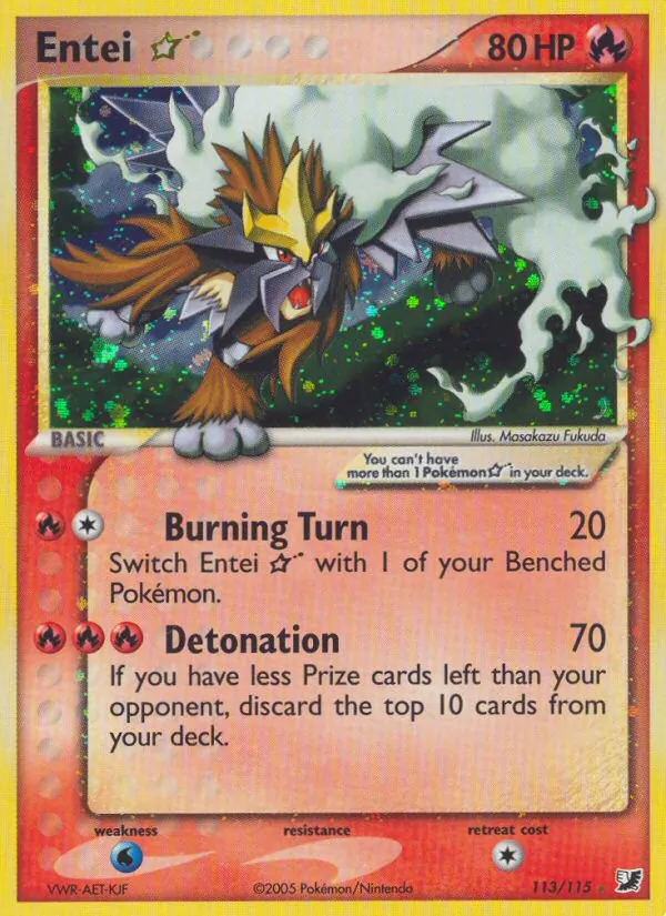 Entei ☆ 113/115