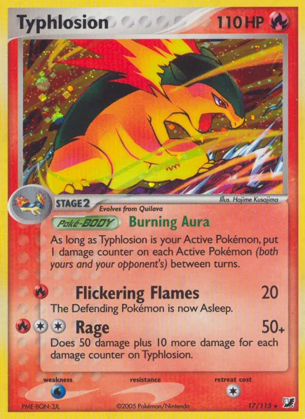Typhlosion 17/115